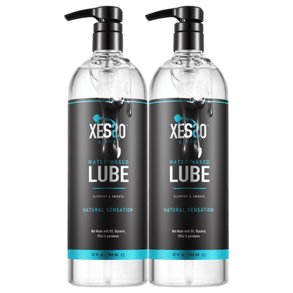 XESSO Lube & More Waterbased Lube XESSO Water-based Lube, 32 fl. oz. Pack of 2 Totaling 64 fl oz